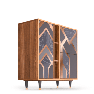 Sideboard - STORYZ - BS5 Taupe Anatomy - Walnut
