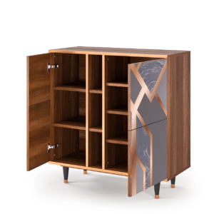 Sideboard - STORYZ - BS5 Taupe Anatomy - Walnut