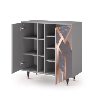 Sideboard - STORYZ - BS5 Taupe Anatomy - Grey