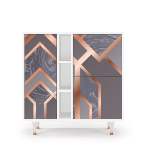 Sideboard - STORYZ - BS5 Taupe Anatomy - White