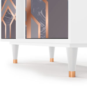 Sideboard - STORYZ - BS5 Taupe Anatomy - White