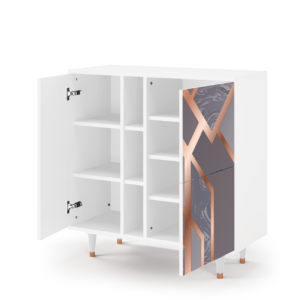 Sideboard - STORYZ - BS5 Taupe Anatomy - White