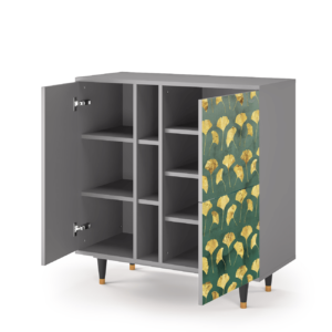 Sideboard - STORYZ - BS5 Gingko leaves - Grey