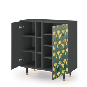 Sideboard - STORYZ - BS5 Gingko leaves - Antracite