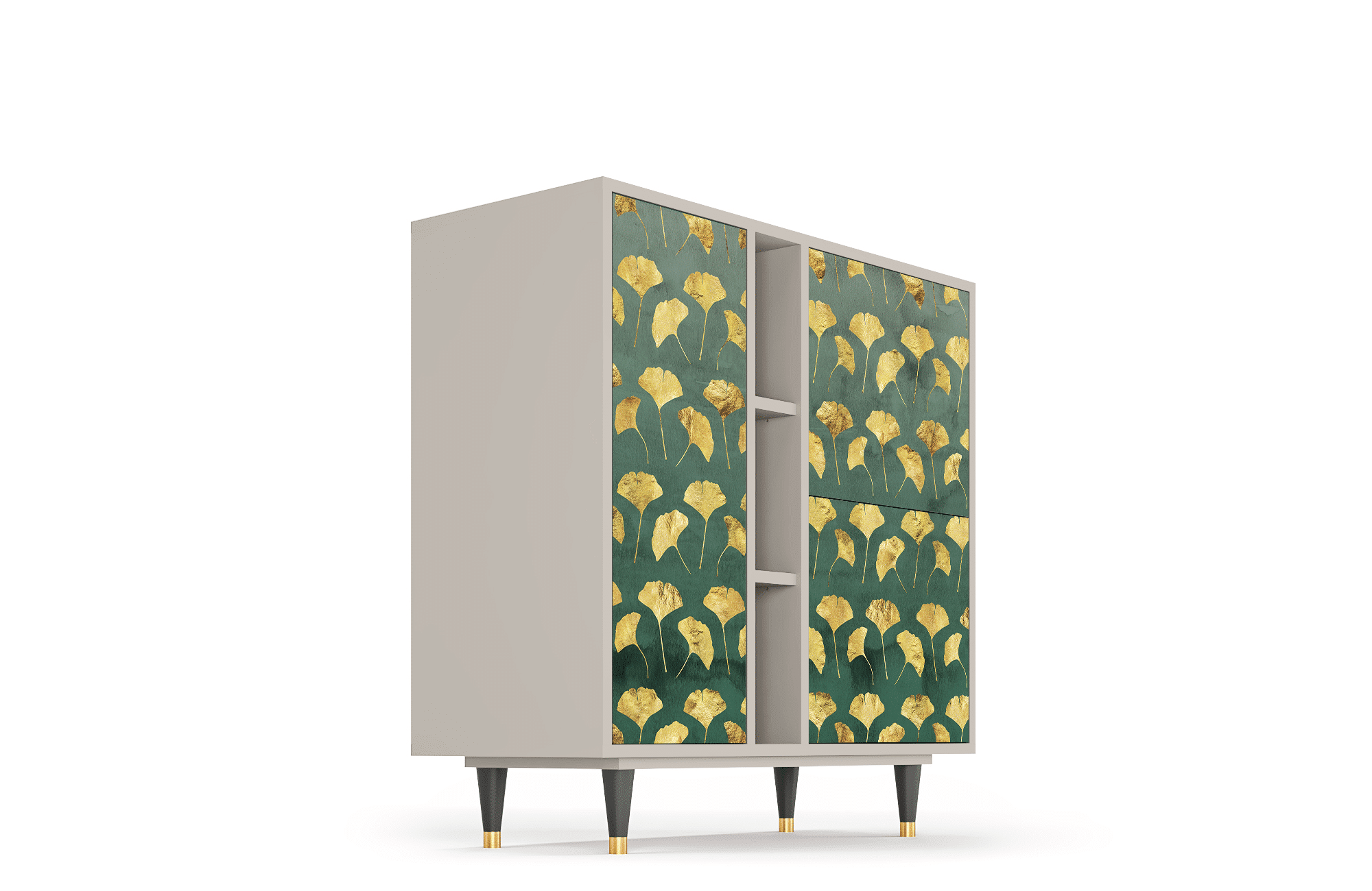Sideboard – STORYZ – BS5 Gingko leaves – Sand Sideboard - STORYZ - BS5 Gingko leaves - Sand