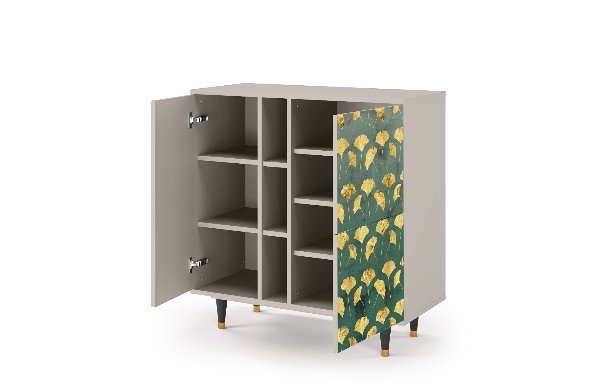 Sideboard – STORYZ – BS5 Gingko leaves – Sand Sideboard - STORYZ - BS5 Gingko leaves - Sand