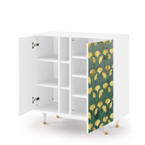 Sideboard - STORYZ - BS5 Gingko leaves - White