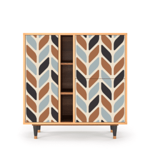 Sideboard - STORYZ - BS5 Beige Laure - Walnut