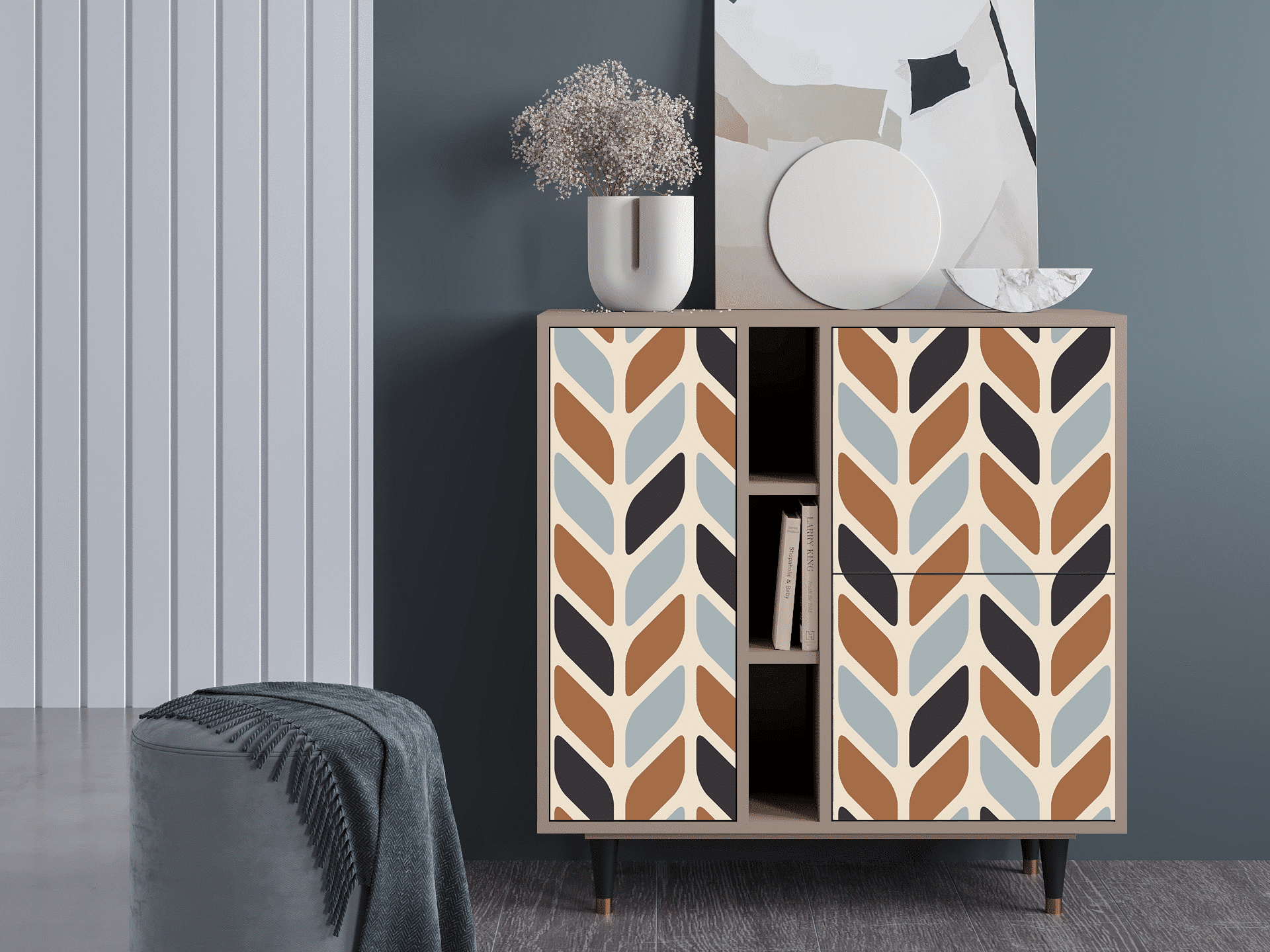 Sideboard - STORYZ - BS5 Beige Laure - Latte Sideboard - STORYZ - BS5 Beige Laure - Latte
