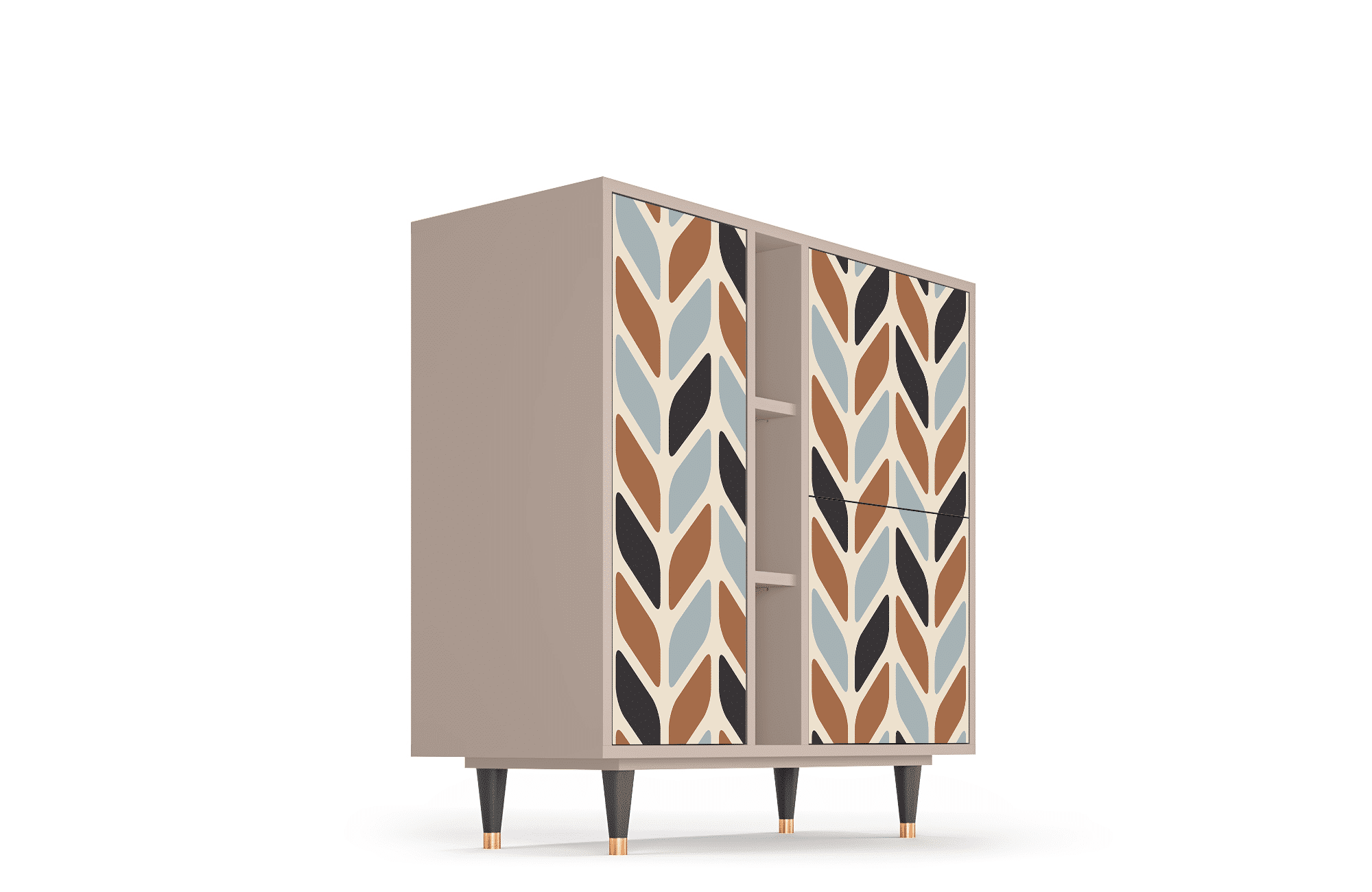 Sideboard – STORYZ – BS5 Beige Laure – Latte Sideboard - STORYZ - BS5 Beige Laure - Latte