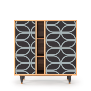 Sideboard - STORYZ - BS5 Braided Blue - Walnut