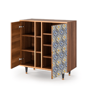 Sideboard - STORYZ - BS5 Illusory Pattern - Walnut