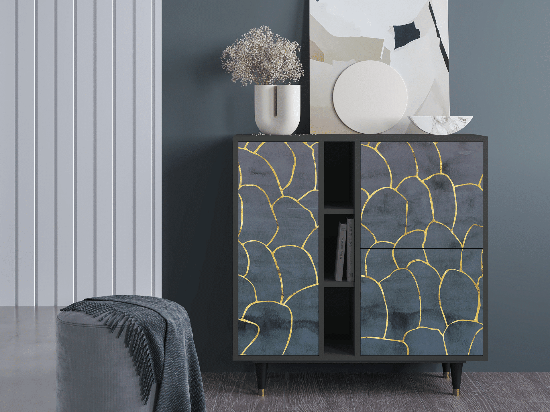 Sideboard - STORYZ - BS5 Blue Lagoon - Antracite Sideboard - STORYZ - BS5 Blue Lagoon - Antracite