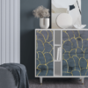 Sideboard - STORYZ - BS5 Blue Lagoon - White