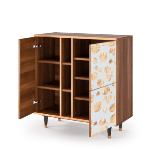 Sideboard - STORYZ - BS5 Blue Giraffe - Walnut