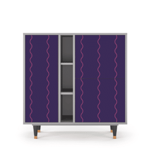 Sideboard - STORYZ - BS5 Grape Maccaroni - Grey