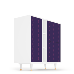 Sideboard - STORYZ - BS5 Grape Maccaroni - White