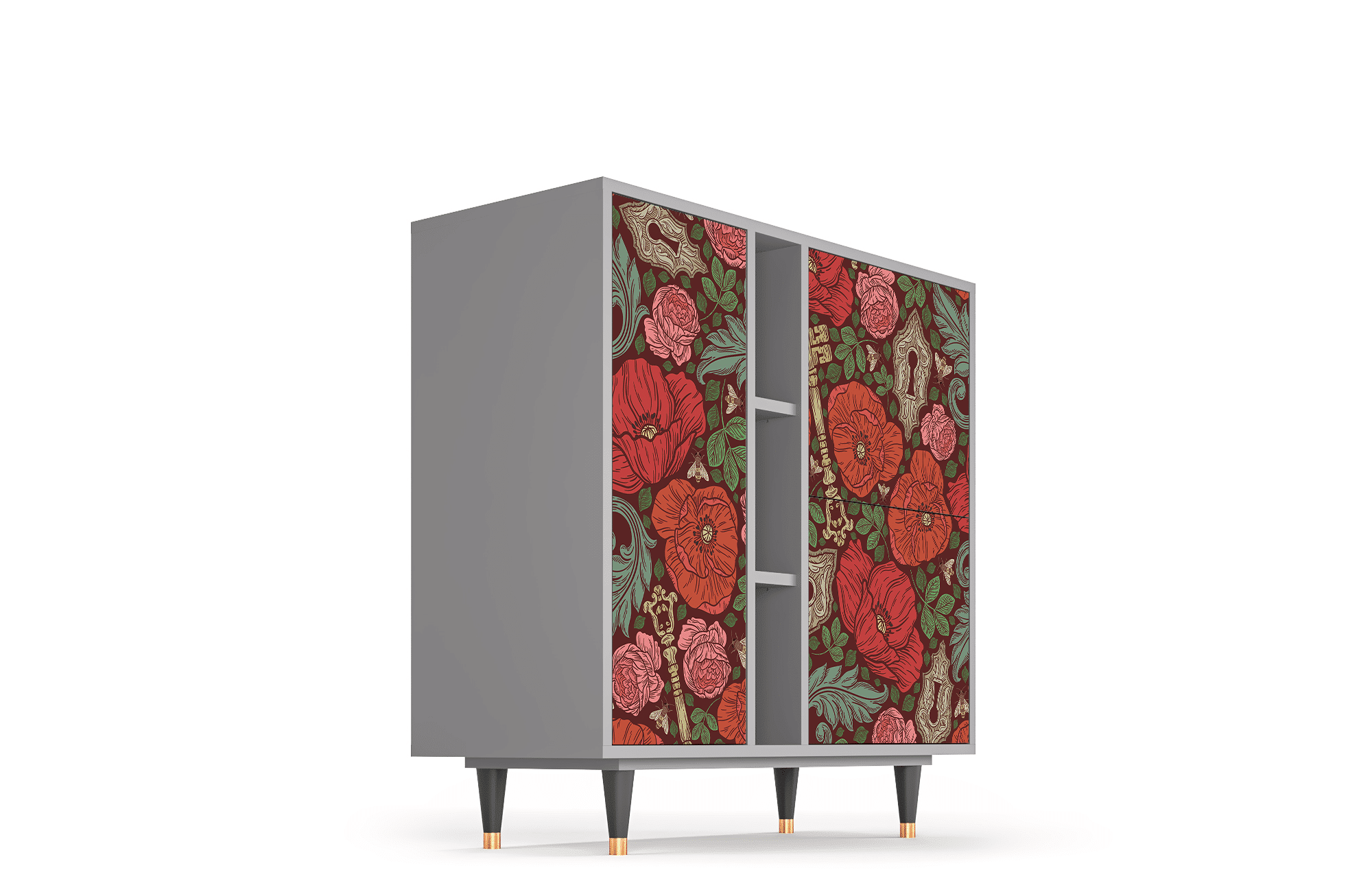 Sideboard – STORYZ – BS5 Poppy Garden – Grey Sideboard - STORYZ - BS5 Poppy Garden - Grey