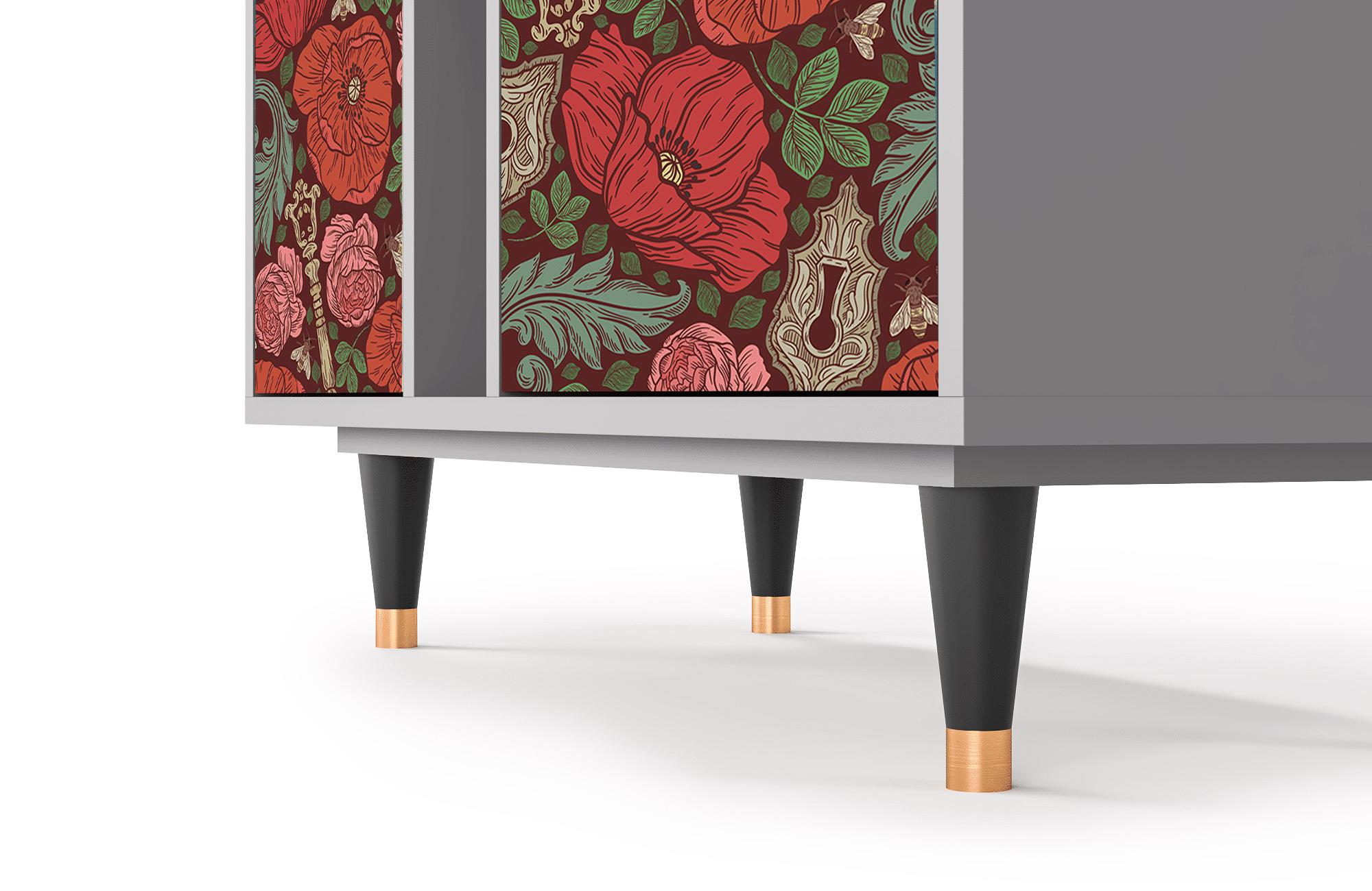 Sideboard – STORYZ – BS5 Poppy Garden – Grey Sideboard - STORYZ - BS5 Poppy Garden - Grey