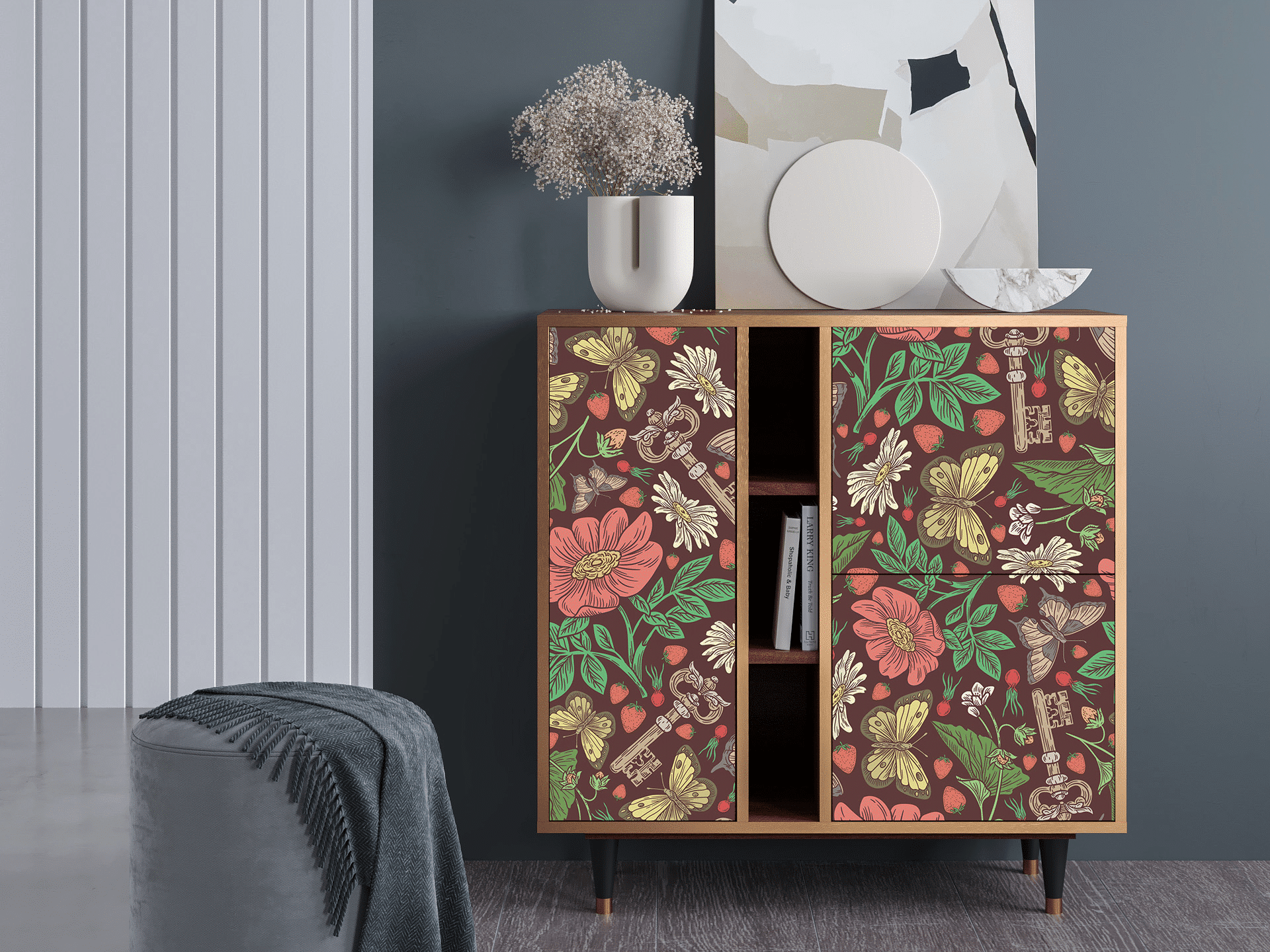 Sideboard - STORYZ - BS5 Alice in Wonderland - Walnut