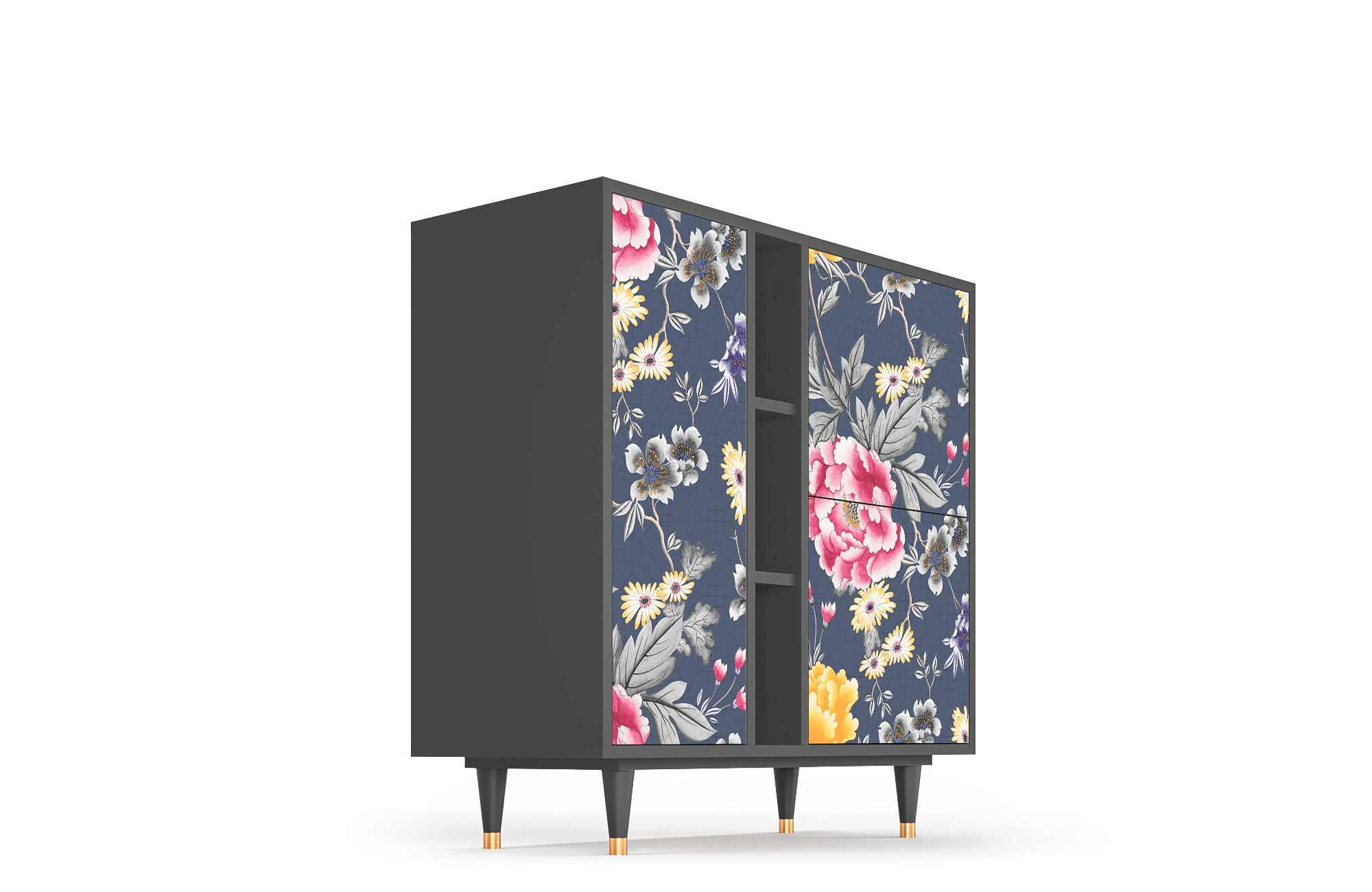 Sideboard – STORYZ – BS5 Dark Flower Bed – Antracite Sideboard - STORYZ - BS5 Dark Flower Bed - Antracite