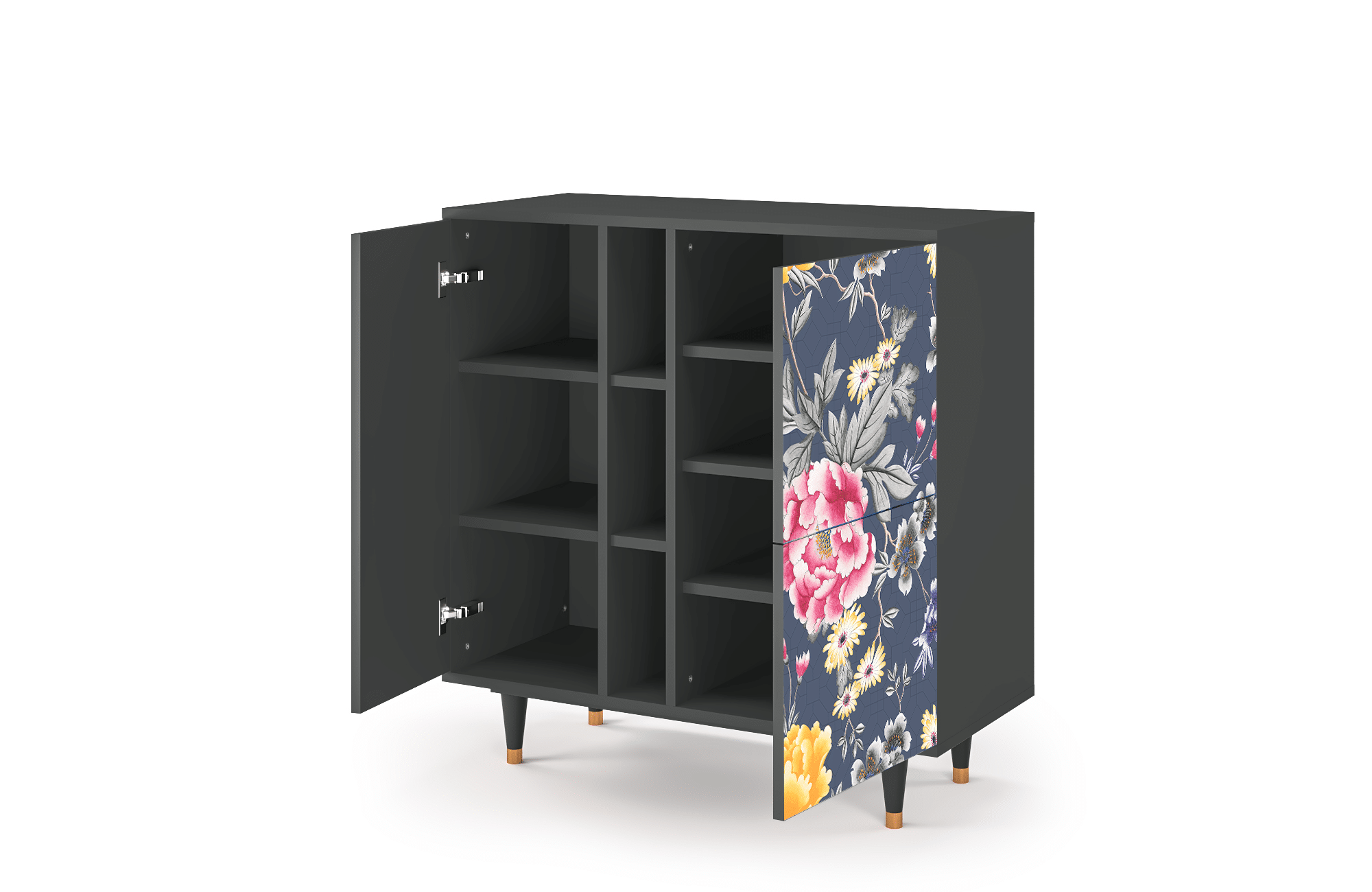 Sideboard – STORYZ – BS5 Dark Flower Bed – Antracite Sideboard - STORYZ - BS5 Dark Flower Bed - Antracite