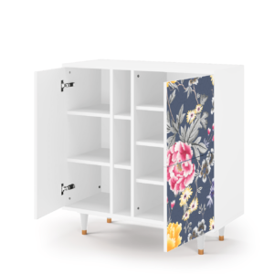 Sideboard - STORYZ - BS5 Dark Flower Bed - White