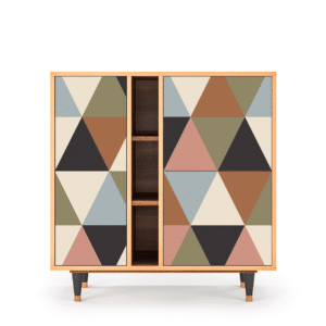 Sideboard - STORYZ - BS5 Royal Triangles - Walnut