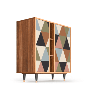 Sideboard - STORYZ - BS5 Royal Triangles - Walnut