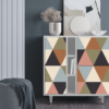 Sideboard - STORYZ - BS5 Royal Triangles - White