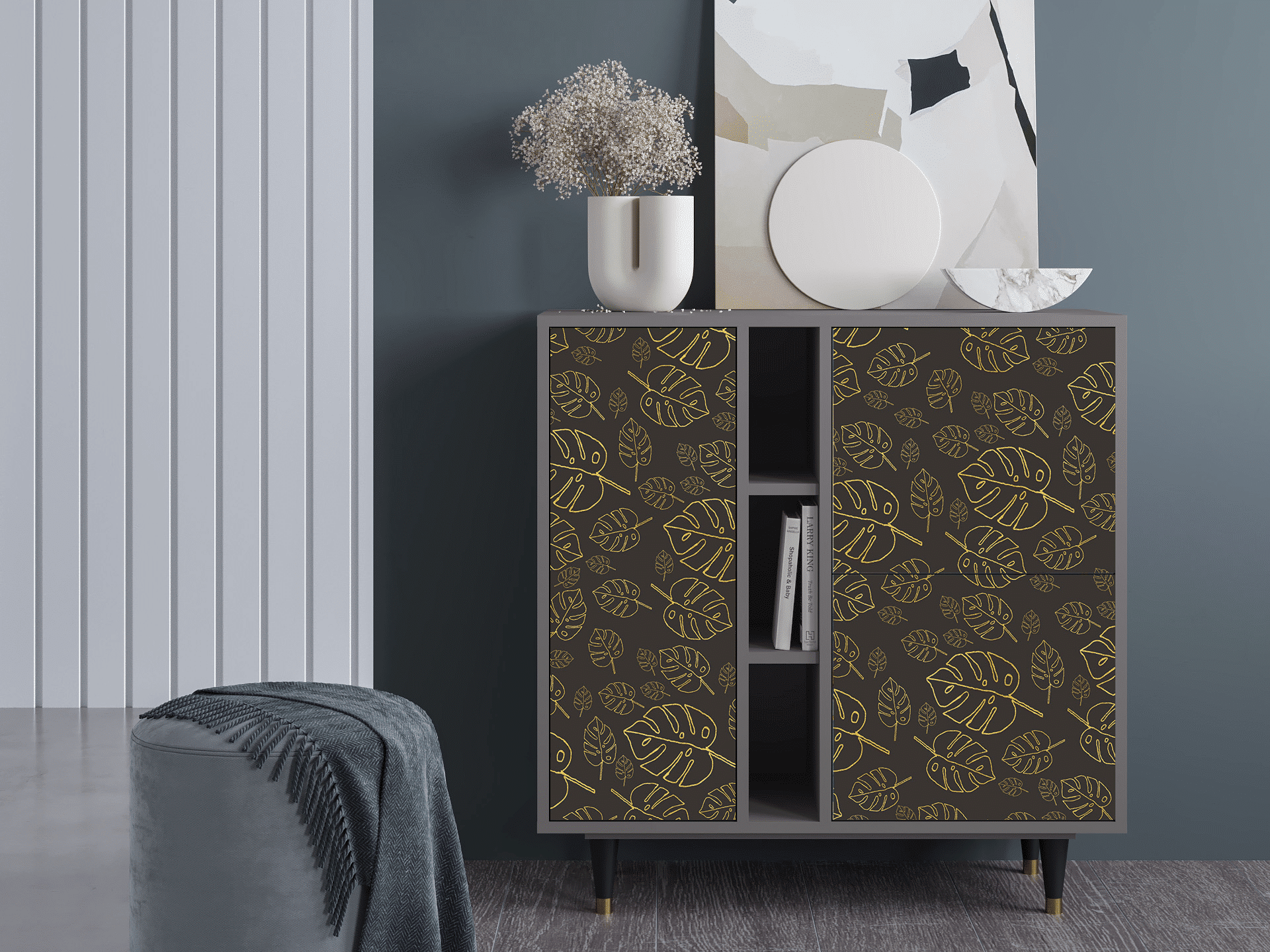 Sideboard - STORYZ - BS5 Fall Of The Leaves - Grey Sideboard - STORYZ - BS5 Fall Of The Leaves - Grey