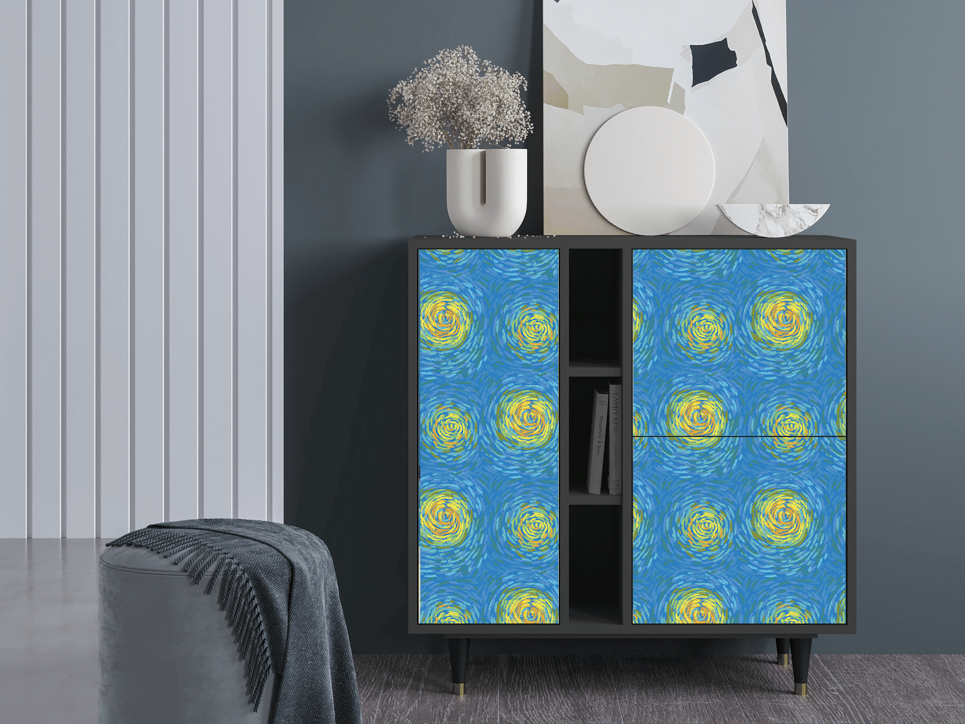 Sideboard - STORYZ - BS5 Van Gogh Lights - Antracite Sideboard - STORYZ - BS5 Van Gogh Lights - Antracite