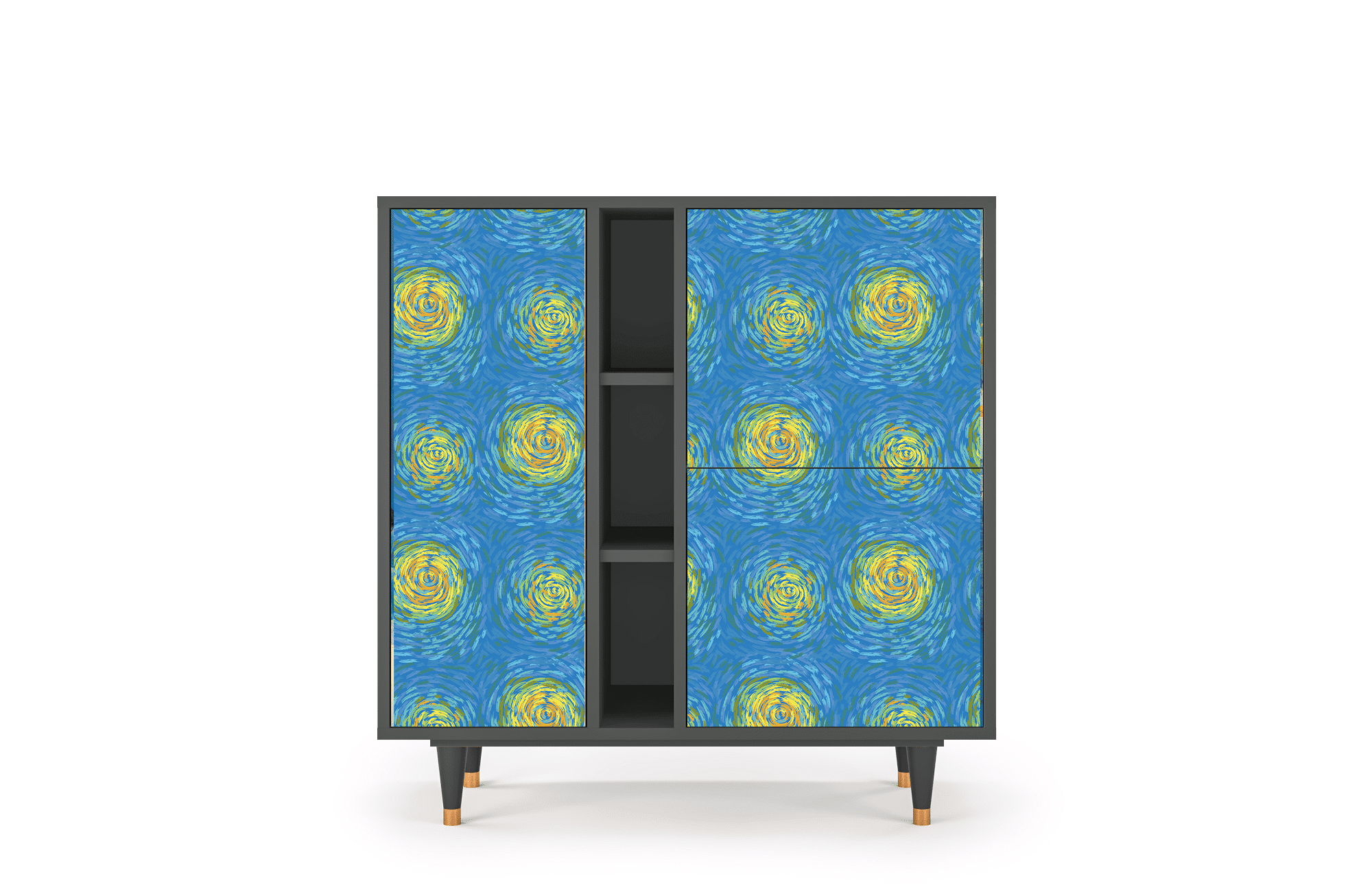 Sideboard – STORYZ – BS5 Van Gogh Lights – Antracite Sideboard - STORYZ - BS5 Van Gogh Lights - Antracite