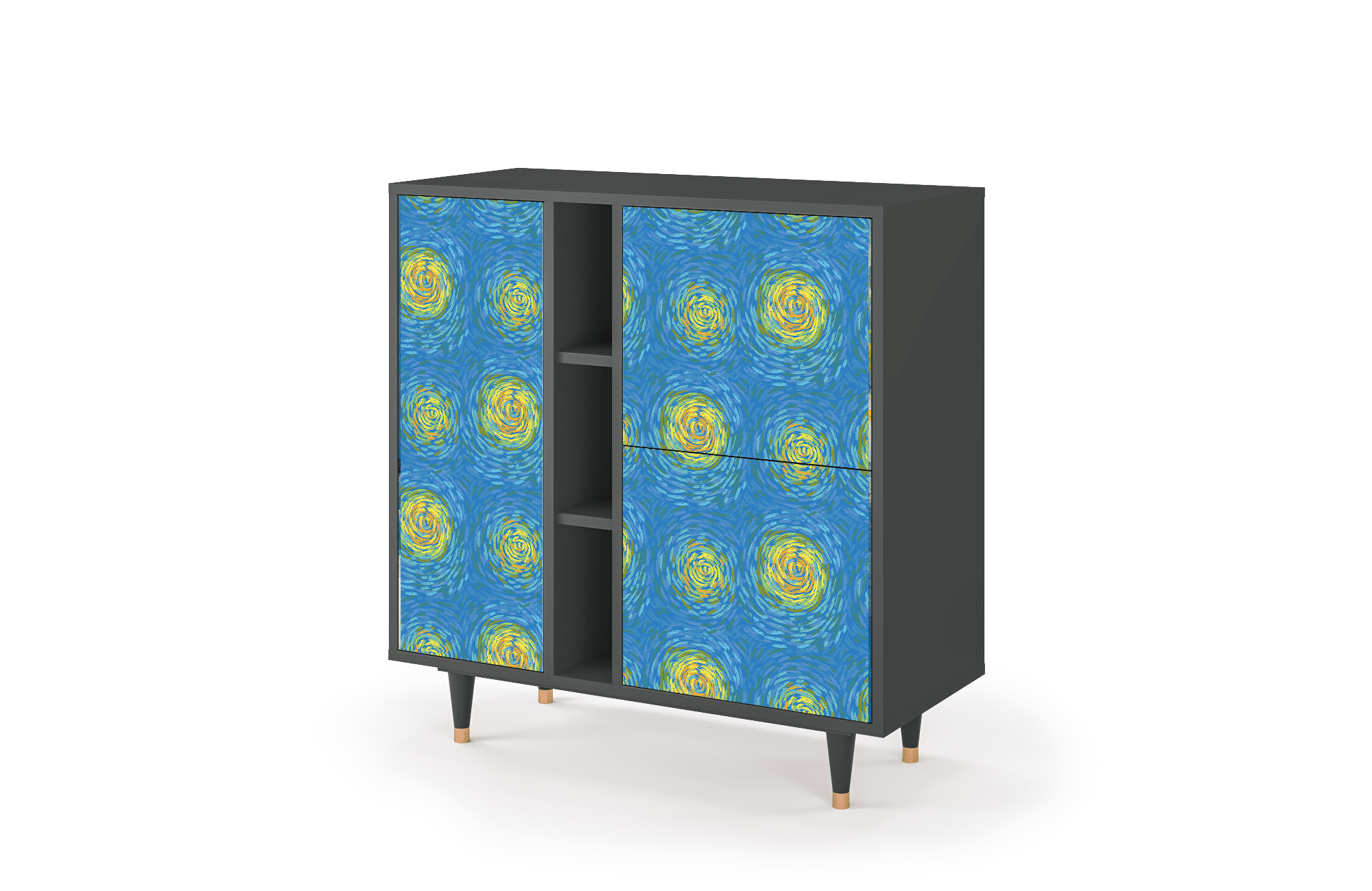 BS5_94_003 Sideboard - STORYZ - BS5 Van Gogh Lights - Antracite