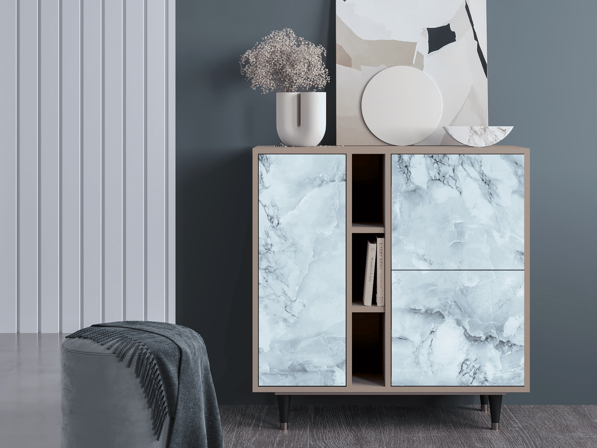 Sideboard - STORYZ - BS5 Glacial Colour - Latte Sideboard - STORYZ - BS5 Glacial Colour - Latte