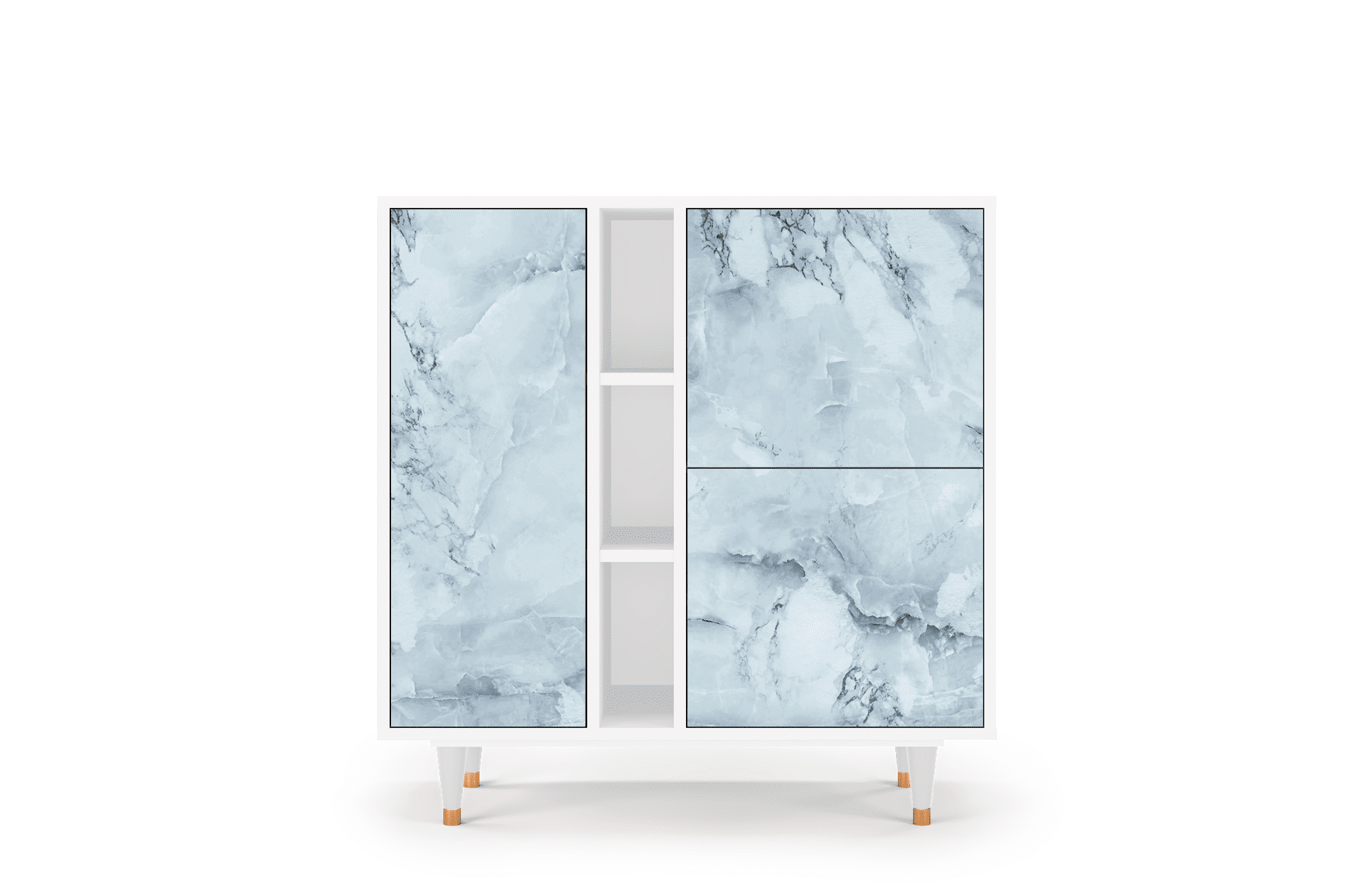 Sideboard – STORYZ – BS5 Glacial Colour – White Sideboard - STORYZ - BS5 Glacial Colour - White