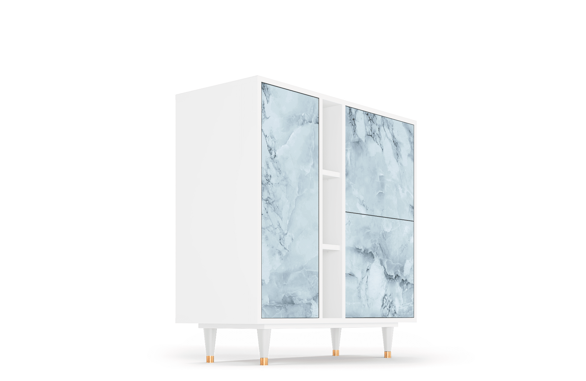 Sideboard – STORYZ – BS5 Glacial Colour – White Sideboard - STORYZ - BS5 Glacial Colour - White