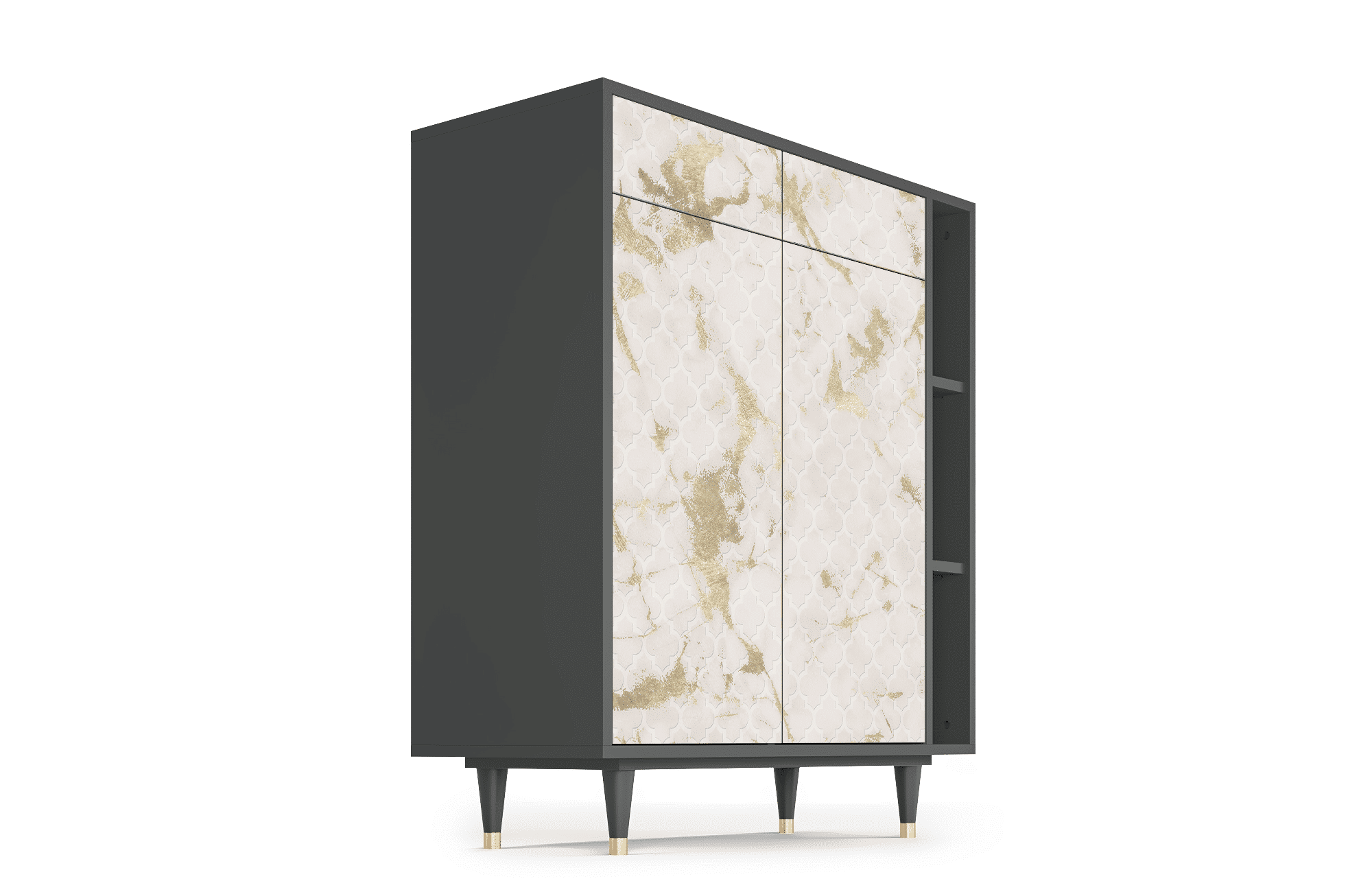 Sideboard – STORYZ – BS6 Sahara desert – Antracite Sideboard - STORYZ - BS6 Sahara desert - Antracite