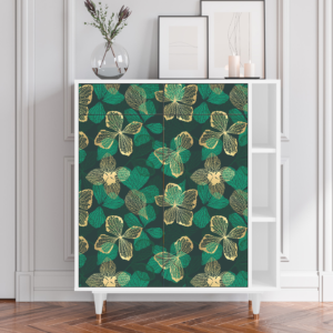 Sideboard - STORYZ - BS6 Green Flower - White