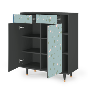 Sideboard - STORYZ - BS6 Blue Drops - Antracite