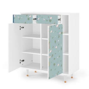Sideboard - STORYZ - BS6 Blue Drops - White