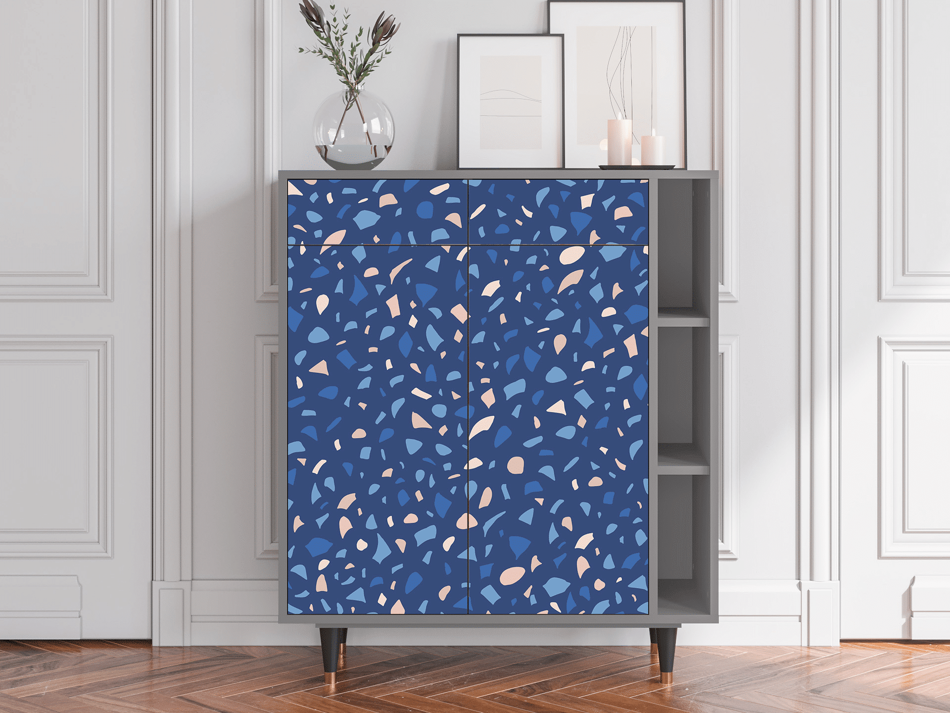 Sideboard - STORYZ - BS6 Soap Whirpool - Grey Sideboard - STORYZ - BS6 Soap Whirpool - Grey