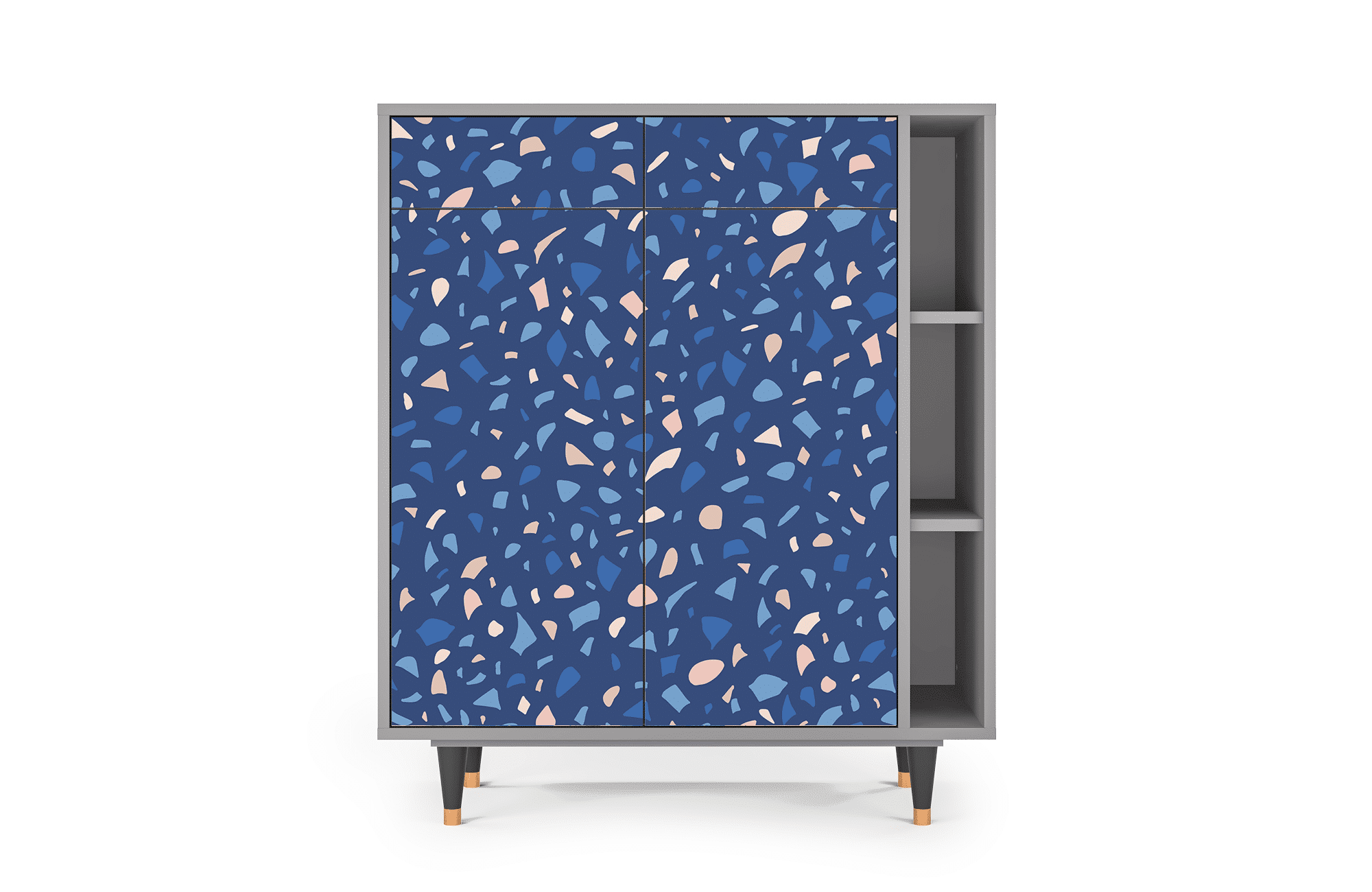 Sideboard – STORYZ – BS6 Soap Whirpool – Grey Sideboard - STORYZ - BS6 Soap Whirpool - Grey