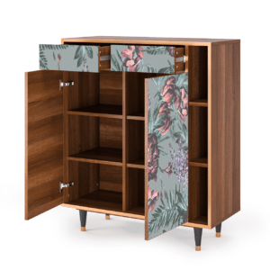 Sideboard - STORYZ - BS6 Light Peonies - Walnut