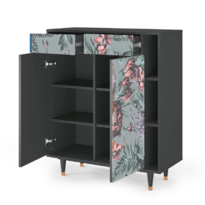 Sideboard - STORYZ - BS6 Light Peonies - Antracite