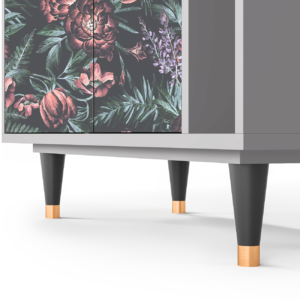 Sideboard - STORYZ - BS6 Dark Peonies - Grey
