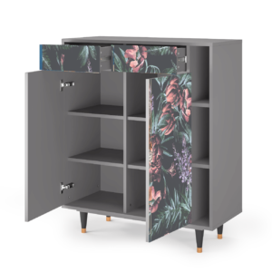 Sideboard - STORYZ - BS6 Dark Peonies - Grey
