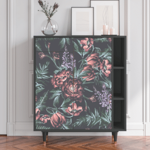 Sideboard - STORYZ - BS6 Dark Peonies - Antracite