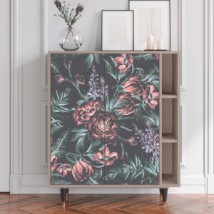 Sideboard - STORYZ - BS6 Dark Peonies - Latte