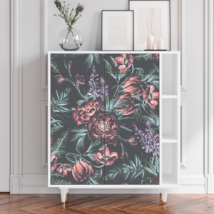 Sideboard - STORYZ - BS6 Dark Peonies - White
